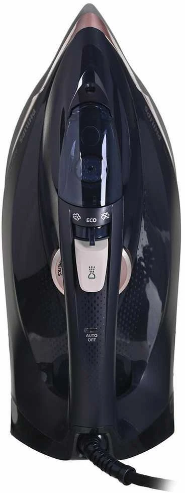 Philips | DST7510/80 | Garų lygintuvas | 3200 W | Vanduo tank capacity 300 ml | Continuous steam 55 g/min | Steam boost performance 260 g/min | Mėlyna/Gold