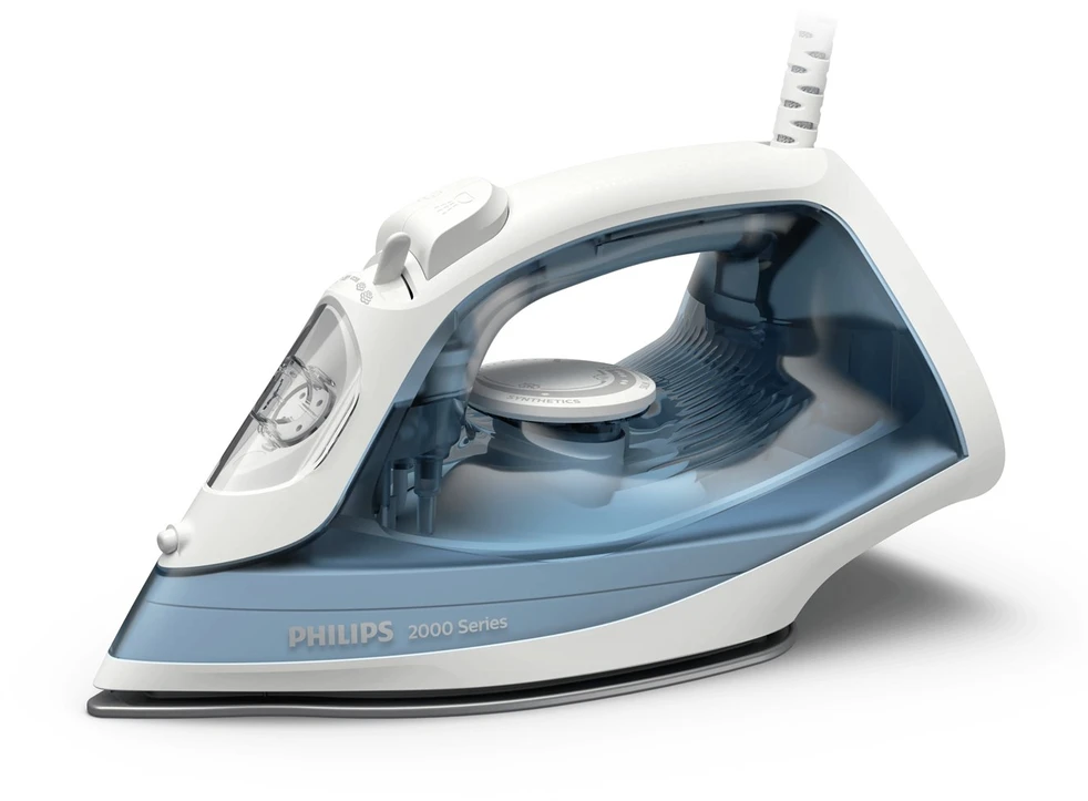 Philips 2000 series DST2010/20 iron Garų lygintuvas Nelipnus padas 2000 W Pilkas