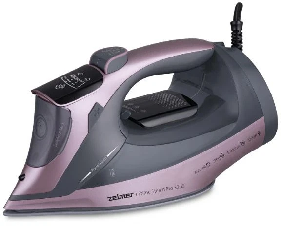 Lygintuvas - Zelmer ZIR4900 PrimeSteam 3 200 W Garinis Lygintuvas, Pilkai Violetinis