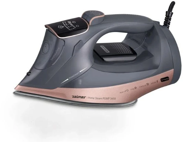 Lygintuvas - Zelmer ZIR4920 Garinis Lygintuvas 3 450 W Pilkas