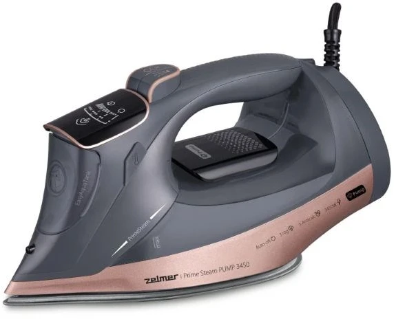 Lygintuvas - Zelmer ZIR4920 Garinis Lygintuvas 3 450 W Pilkas