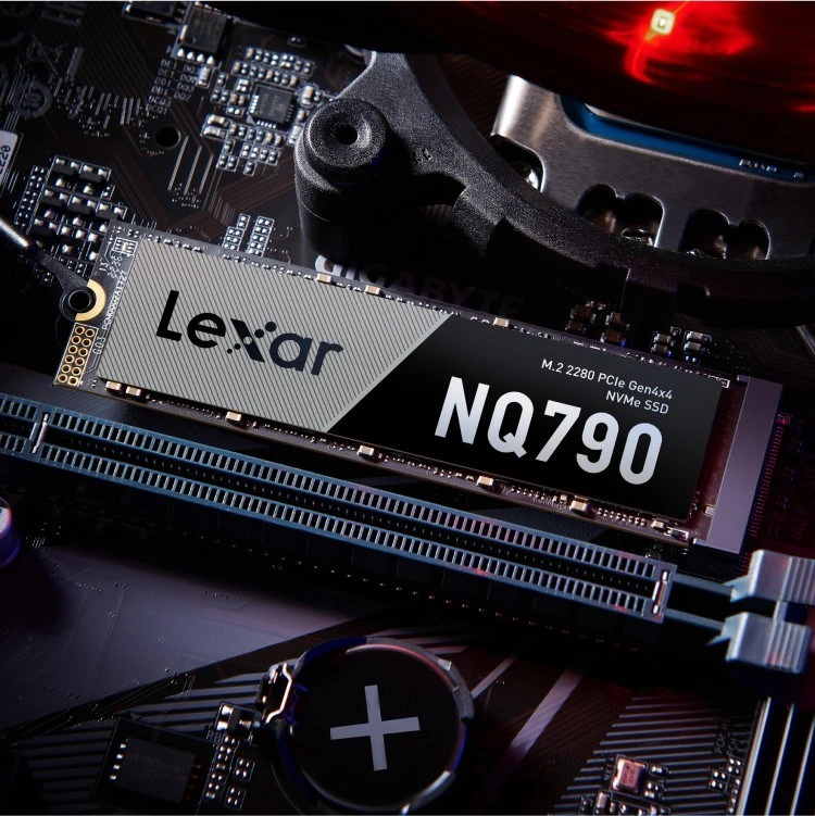 M.2 NVMe - Lexar LNQ790 512GB PCIe NVMe 6400 MB/s Skaityti