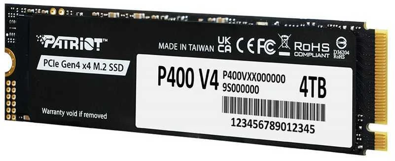 Patriot P400 V4 PCIe4 NVMe 2TB