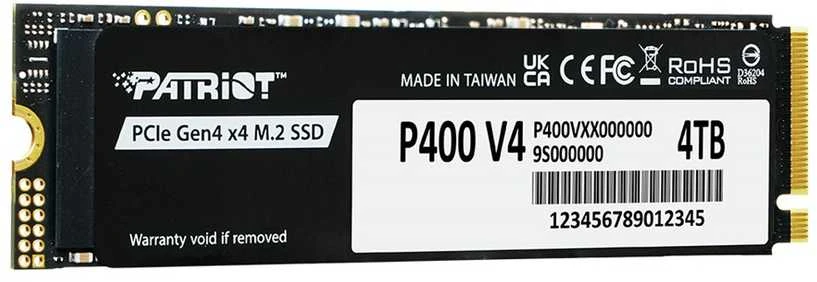 Patriot P400 V4 PCIe4 NVMe 2TB