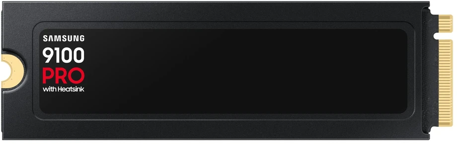 Samsung 9100 PRO With Heatsink | 1000 GB | SSD form factor M.2 2280 | Solid-state drive sąsaja PCIe 5.0 NVMe | Skaitymo greitis 14800 MB/s | Rašymo greitis 13400 MB/s