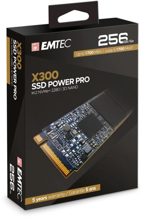 M.2 SSD - EMTEC X300 256 GB SSD