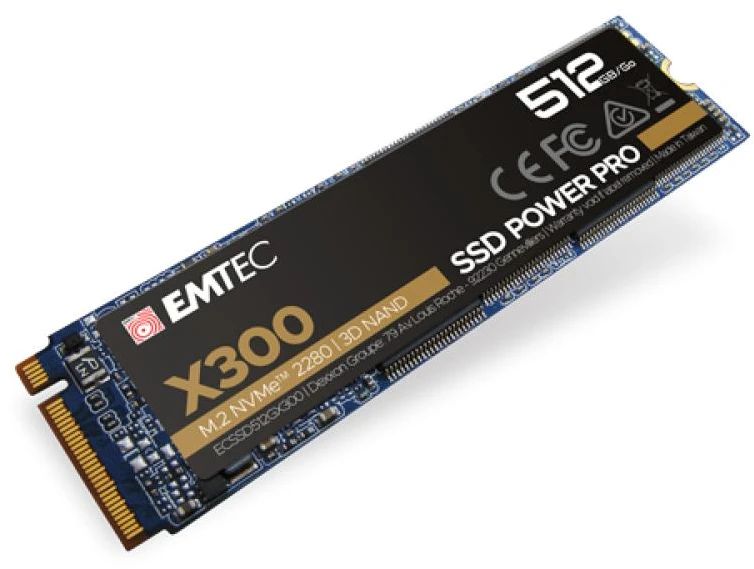 Emtec SSD M2 NVME X300 512GB Power Pro