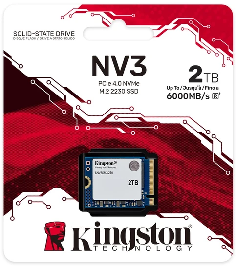 „Kingston NV3 M.2 2230 Pcie 4.0 NVMe 2TB“