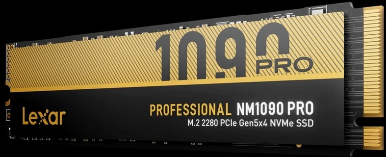 Lexar SSD | NM1090 Pro | 2000 GB | SSD form factor M.2 2280 | Solid-state drive sąsaja PCIe Gen 5x4 | Skaitymo greitis 14000 MB/s | Rašymo greitis 13000 MB/s