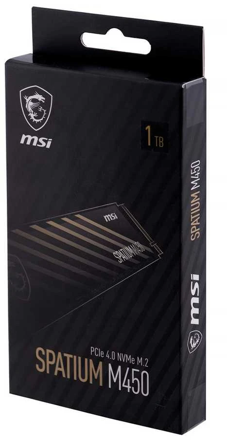 SSD kietasis diskas MSI SPATIUM M450 PRO, 1 TB PCIe Gen4x4 M.2 2280 SSD