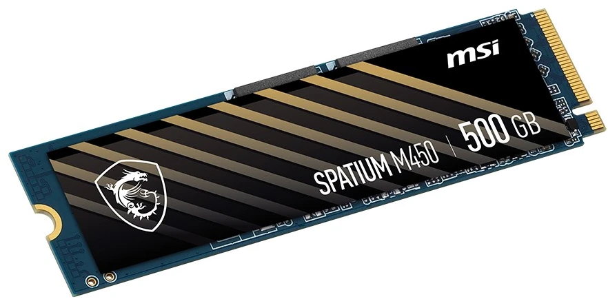 SSD kietasis diskas MSI SPATIUM M450 PRO, 500 GB PCIe Gen4x4 M.2 2280 SSD
