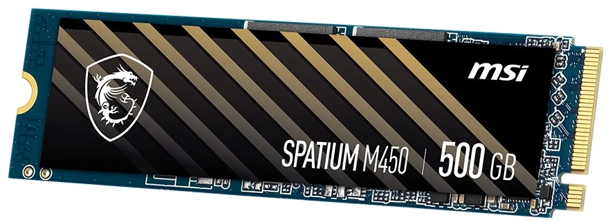 SSD kietasis diskas MSI SPATIUM M450 PRO, 500 GB PCIe Gen4x4 M.2 2280 SSD