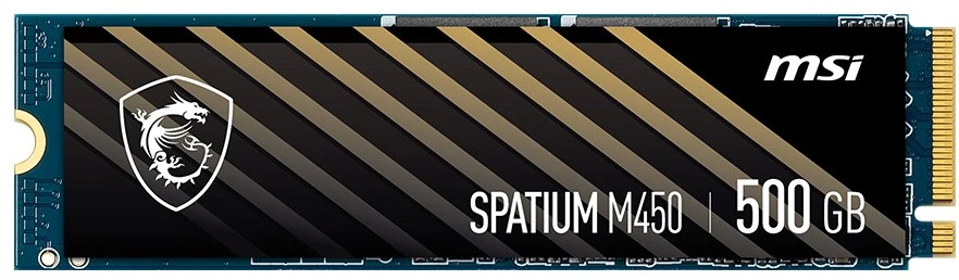 SSD kietasis diskas MSI SPATIUM M450 PRO, 500 GB PCIe Gen4x4 M.2 2280 SSD