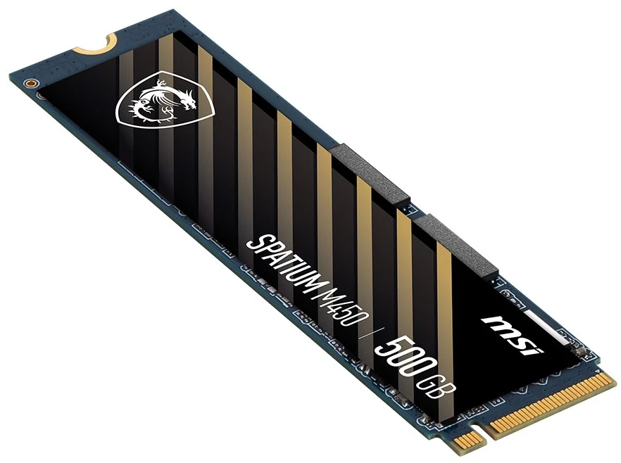 SSD kietasis diskas MSI SPATIUM M450 PRO, 500 GB PCIe Gen4x4 M.2 2280 SSD