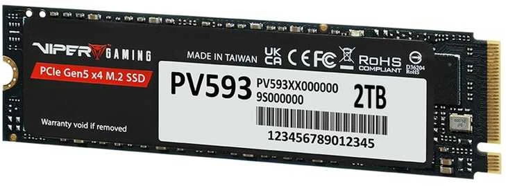 Patriot Viper PV593 M.2 PCI-E Gen5 x4 NVMe2 2TB 14G