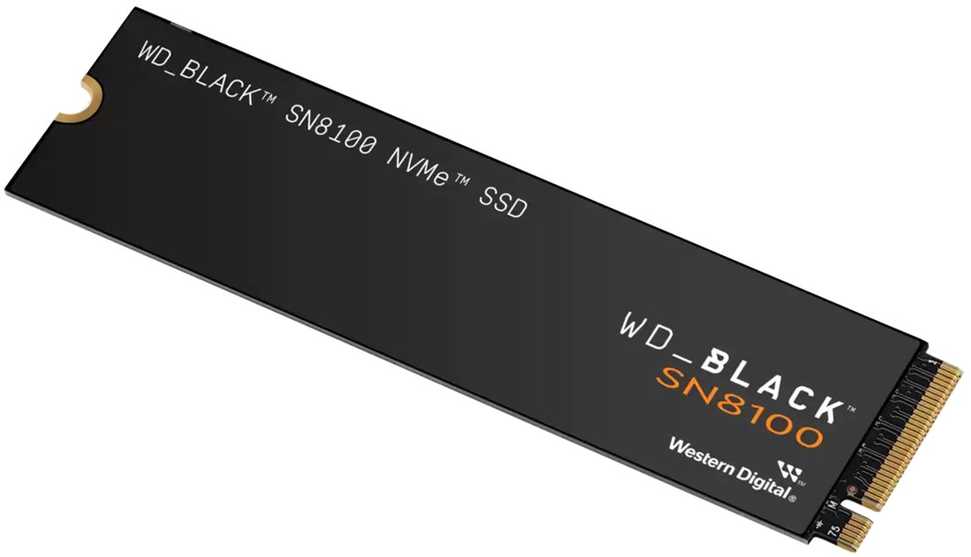 Sandisk „Western Digital“ Juodas SN8100 1 TB M.2 PCI Express 5.0 NVMe TLC 3D NAND