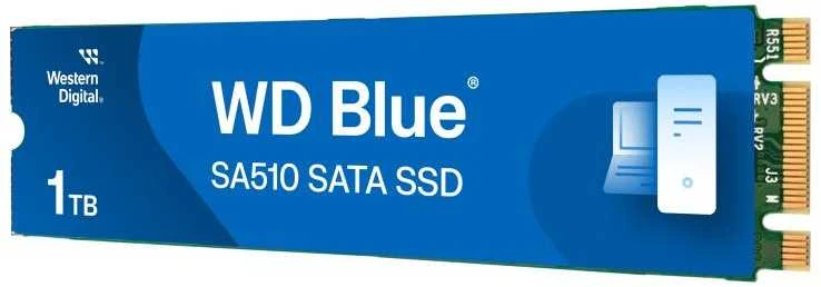 M.2 SSD - Western Digital Mėlyna SA510 1TB 6000 MB/s Vidinis Kietasis Diskas Juodas