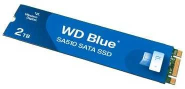 Sandisk „Western Digital“ Mėlyna SA510 M.2 2TB serijos ATA III diskas