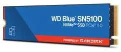 M.2 SSD - Western Digital Mėlyna SN5100 1TB 7100 MB/s 600 TBW Juoda