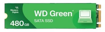 Western Digital Green WDS480G3G0B vidinis kietasis diskas SATA SSD M.2 2280