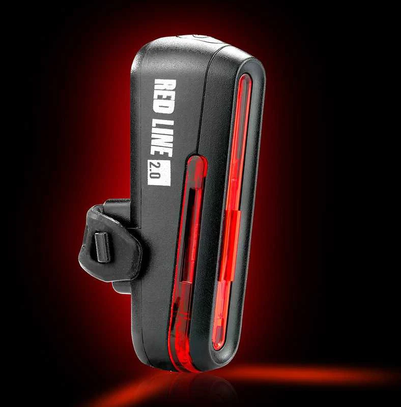 Mactronic 20lm įkraunamas galinis dviračio žibintas Raudona Line 2.0 ABR0051