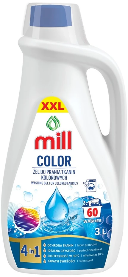 Madonis Skalbimo gelis „Mill Colour“ 3 l, 60 skalbimų