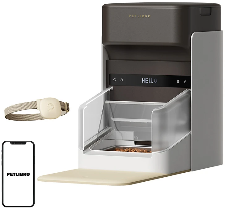„Petlibro“ RFID išmanusis maisto dozatorius su apykakle, 3 l