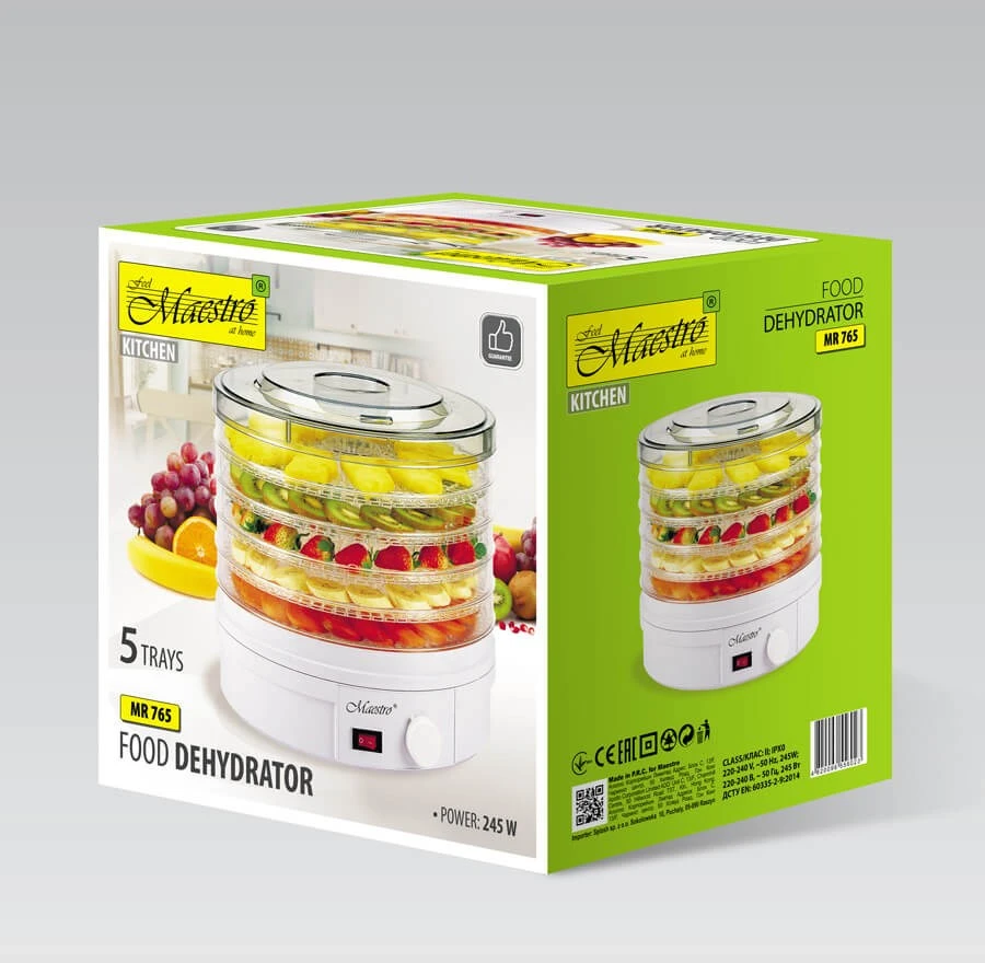 Maestro MR 765 Transparent, Baltas 245 W