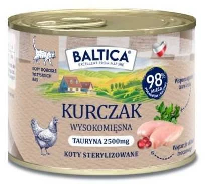 BALTICA Smaki regionów vištiena – šlapias kačių maistas – 185g