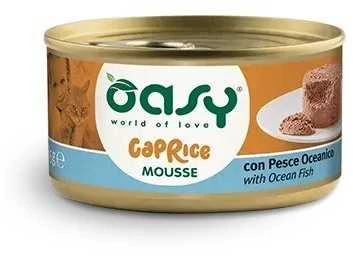 Maisto produktai - Oasy Caprice Mousse Ocean žuvis 85g Be glitimo