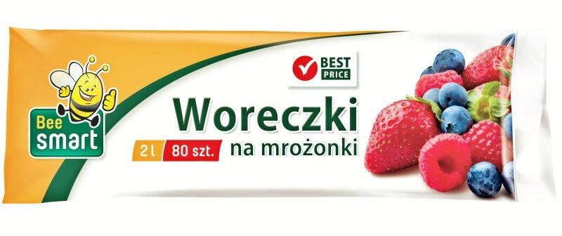 Bee_Smart Šaldymo maišeliai Bee Smart, 2 l, 80 vnt.