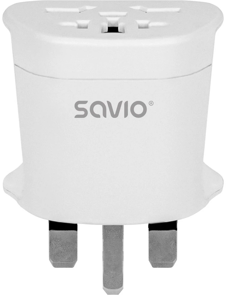 Savio AP-05 maitinimo adapteris / keitiklis, skirtas naudoti patalpose, 2500 W, Baltas