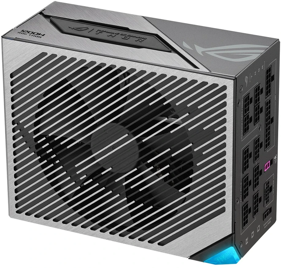 ASUS ROG -THOR-1200P3-GAMING-E maitinimo blokas 1200 W 24-pin ATX ATX Juoda