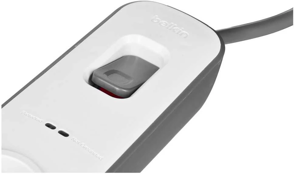 Maitinimo Blokas - Belkin BSV401CA2M 4 AC Lizdai 2m Juodas/Baltas