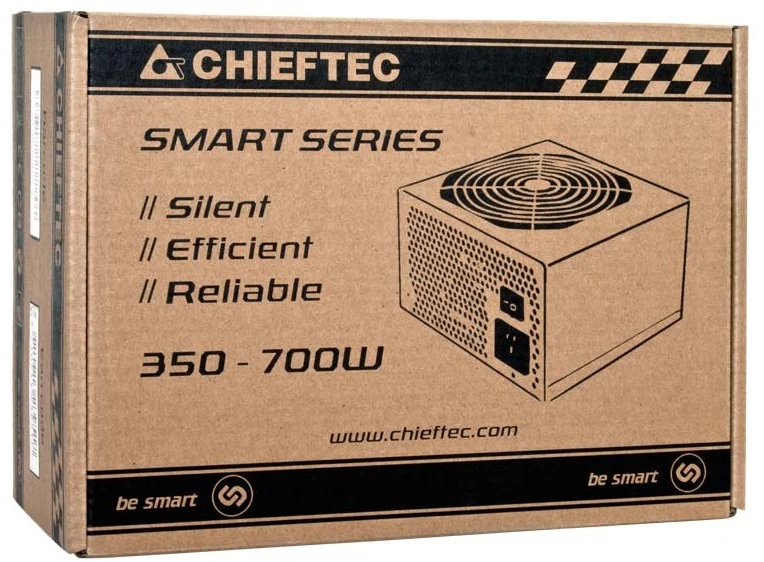 CHIEFTEC PSU 700W 12CM FAN ACTIVE PFC ATX12V V2.3 80+ EFEKTYVUMAS (SU MAITINIMO LAIDU)