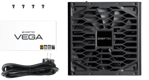 Maitinimo Blokas - Chieftec Vega PPG-850-S 850W 20+4 pin ATX Juodas