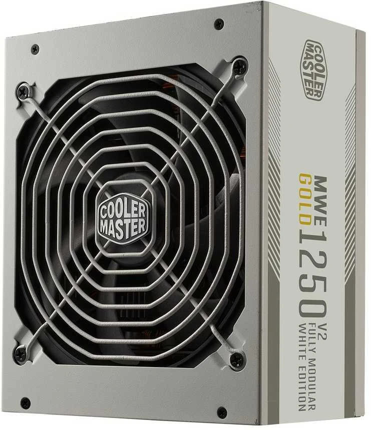 Maitinimo blokas - Cooler Master MWE Gold 1250 V2 ATX 3.0 Baltas