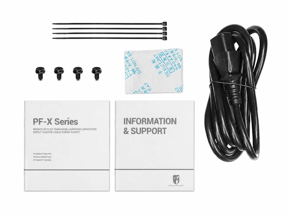 Deepcool 80 PLUS Bronze PSU | PF650X | 650 W | Juodas