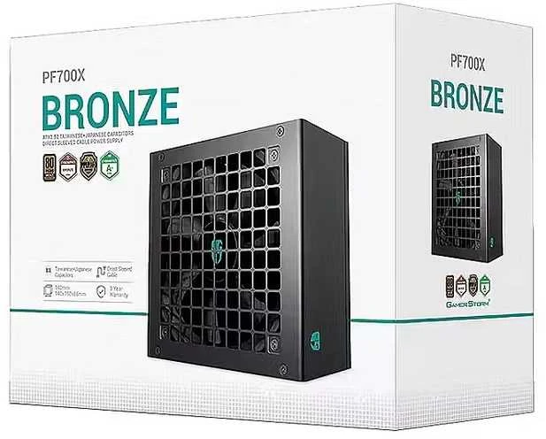 „Deepcool 80 PLUS Standard“ maitinimo blokas | PF700X | 700 W