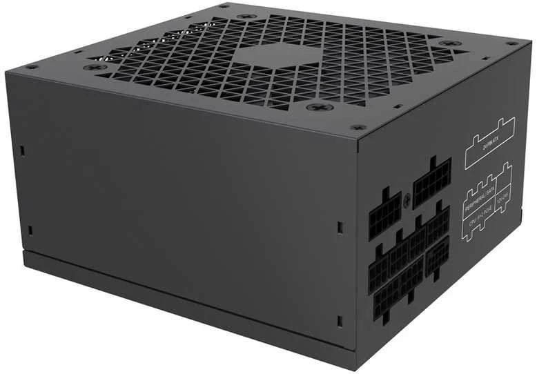 „Gembird CCC-PSUGOLD-750W“ maitinimo blokas „Fornax Power 750W“ aktyvus PFC 12 cm ventiliatorius 80+ aukso
