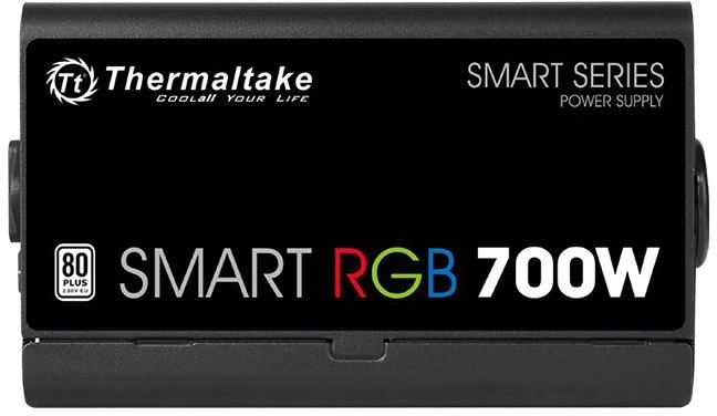 Maitinimo blokas - Thermaltake Smart RGB 700 W Juodas