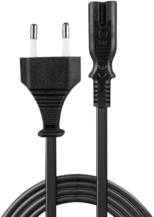 Maitinimo Laidas - LINDY Euro Kištukas į C7 Maitinimo Laidas, 3 m, Juodas