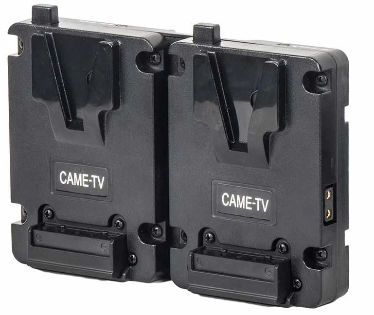 Maitinimo Plokštė - CAME-TV DUAL V-MOUNT dviejų baterijų su D-TAP išėjimais