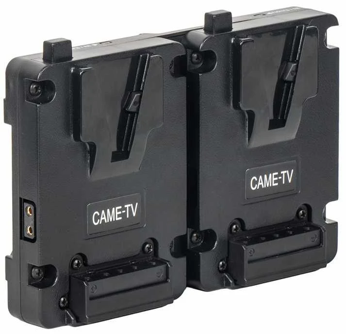 Maitinimo Plokštė - CAME-TV DUAL V-MOUNT dviejų baterijų su D-TAP išėjimais