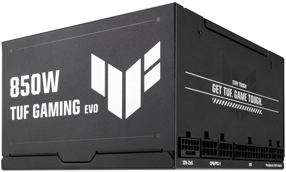 ASUS TUF-GAMING-850G-EVO maitinimo blokas 850 W 20+4 kontaktų ATX ATX Juodas