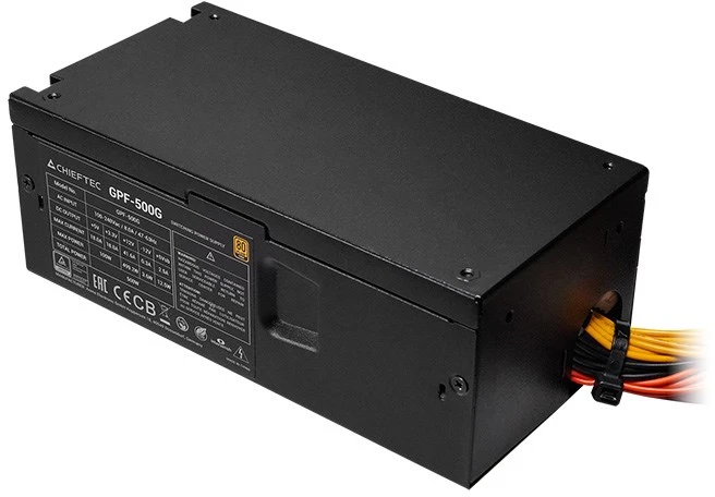 Maitinimo Šaltinis - Chieftec Smart GPF-500G 500 W 80 PLUS Gold TFX Juodas