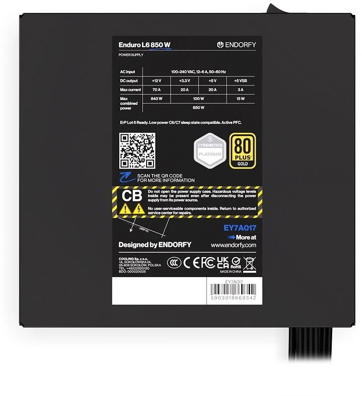 ENDORFY Enduro L6 850 W