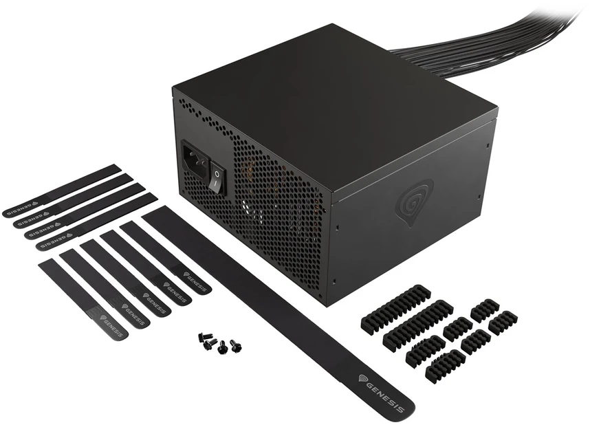 Maitinimo šaltinis - GENESIS Nihon 750NM 750W 80 PLUS Bronze ATX Juodas