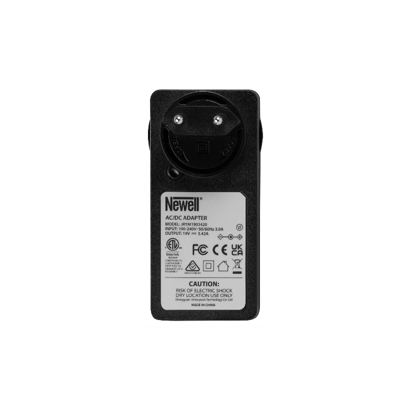 Maitinimo šaltinis - Newell AC Adapteris 19V 3.42A DC 5.5/2.1 mm Juodas