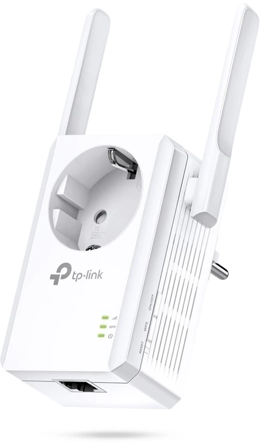 Maršrutizatorius TP-Link TL-WA860RE tinklo stiprintuvas Baltas 10, 100 Mbit/s